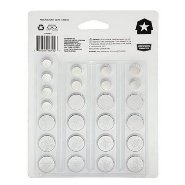 Pack of 3 Light Keeper Pro 1.5 Volt Button Cell Replacement Batteries - Bed  Bath & Beyond - 16546379