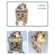 thumbnail image 4 of Wooden 24 Days Christmas Countdown Decor with LED Light Personalized Decorative Crafts for Women Men Kids, 4 of 5