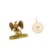 thumbnail image 5 of Escultura,Estatua de resina,figura decorativa para el hogar.,Reloj de pared,Reloj de pared decorativo para sala de estar,silencioso,Reloj de pared de madera con decoración moderna, 5 of 7