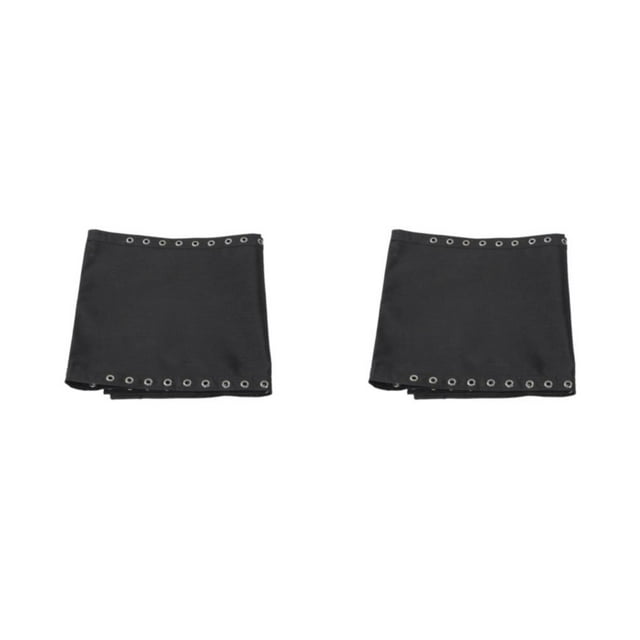 Youkk Sturdy And Durable Chair Replacement Fabric Strong Load-bearing Capacity Breathable And Comfortable black 160*43cm 2Set