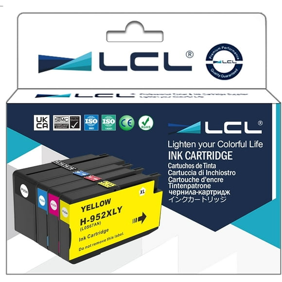 SHILIU-Compatible for HP 952 XL 952XL 952 F6U15AN F6U19AN High Yield (4-Pack,KCMY) Ink cartridges for HP OfficeJet Pro 8710 Pro 8720 Pro 8740 Pro 7720 Pro 7740 Pro 8216 8200 8210 8218 8700 8702 8714