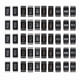 thumbnail image 2 of 100 Pcs Resistencia de Aleación 2512 Smd Kit de Muestras de Resistencia, R001 R002 R005 R008 R010 R015 R020 R025, 2 of 5