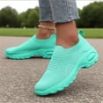 thumbnail image 4 of Women's Walking Sneakers Comfortable Thick Soled Walking Shoes Lightweight Casual Non Slip Thick Sole Sneakers 37, 4 of 4