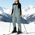thumbnail image 6 of LEKODE Ski Onesie Women Woman Thermal Set Winter Onesie Women Ski Suits Ski Suits Ski Coat Women Ski Suit for Women Gray 3XL, 6 of 8