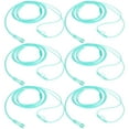 thumbnail image 4 of 6 Pack High- Soft Nasal Oxygen Cannula, Green Tubing, 4 of 9