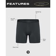 thumbnail image 4 of True Classic Ultra Soft Boxer Briefs, 3 Pack, 4 of 7
