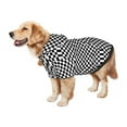 thumbnail image 7 of Dog Hoodie Pet Clothes Black Checkered Sweater Sweatshirts Pullover Coat for Large Medium Dogs Medium, 7 of 7