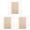 Khaki, variant on Rectangular Bamboo Food Skewer Holder Display Stand, 4x6Inch Wooden Fruit Kabobs Pick Stand, Appetizer Paddle Board for Birthday Catering Party Supplies Events 2PC