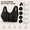 Black, variant on dgysar Front Closure Bras for women Full Coverage Wireless Comfortable Soft Wireless No Underwire Plus Size T-Shirt Bra Pink 34