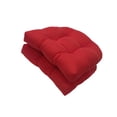 thumbnail image 4 of Cojín de asiento de patio kusrkot 48 cm x 48 cm 2 unidades Rojo, 4 of 8