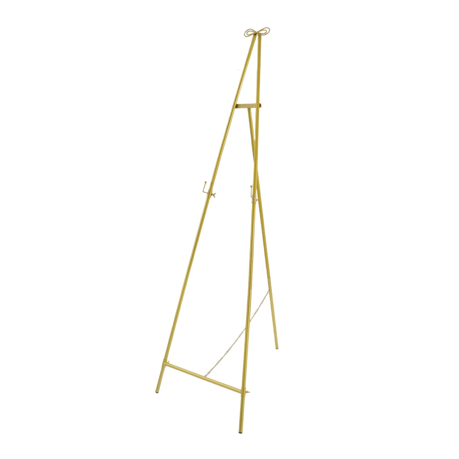 Display Easel Stand Metal Display Easel Stand for Wedding Tripod Portable Floor Easel 21.46*61.61in