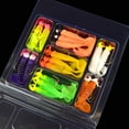 thumbnail image 4 of RYRDWP 17Pcs Soft Lure Set Worm Lure Head Jig Hooks Fishing, 4 of 5