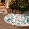 thumbnail image 5 of Haiem Back To School Pattern Christmas Tree Skirt Merry Christmas Party Christmas Tree Decoration,New Year Decorations-36", 5 of 6