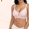 thumbnail image 6 of successthop Wireless Bras for Women Seamless Push Up Breathable Shapewear Lace Supportive Solid Stylish Everyday Wear, 6 of 6