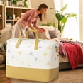 thumbnail image 1 of Sac de Rangement pour Vêtements en Liquidation, Sac à Vêtements Sac de Rangement pour Literie, Sac de Rangement pour Couvertures, Sac de Rangement pour Jouets Couvertures Jaune-G, 1 of 5