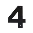 thumbnail image 1 of 3 In. Helvetica Modern Font Individual House Number 4, 1 of 1