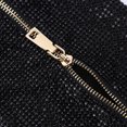 thumbnail image 4 of Bolsa de mano de noche con diamantes de imitación para mujer, de mano brillantes para cena (negro) Ehuebsd Para Estrenar, 4 of 9