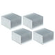 thumbnail image 4 of Disipador de calor, 4 piezas Aletas de enfriamiento Disipador de calor de aluminio Disipador de calor electrónico Diseño elevado, 4 of 9