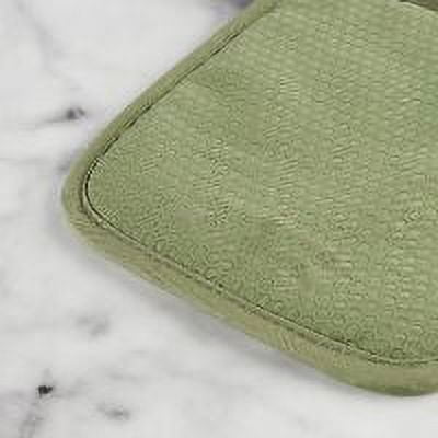 Better Homes & Gardens 4-Piece Oven Mitt, Potholder & Mini Mitt Set, Dark Cilantro