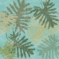thumbnail image 3 of Reynolds, Jade 15x15 Black Modern Framed Museum Art Print Titled - Faded Tropical Leaves I, 3 of 5