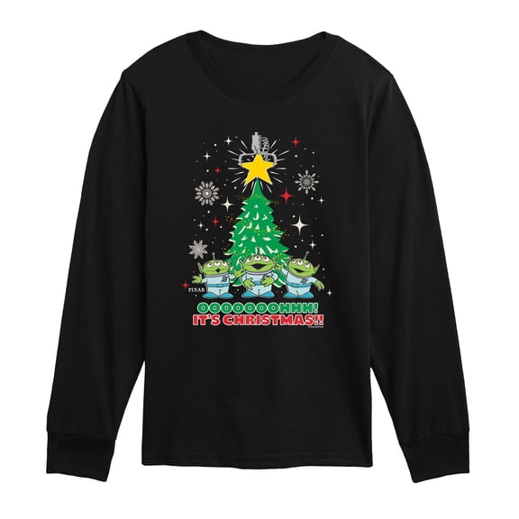 Disney - Christmas Claw - Youth Long Sleeve Graphic T-Shirt