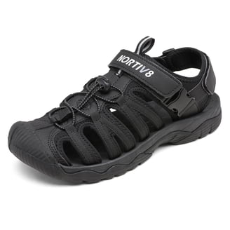 Casual Hiking Sandals Men\'s Black Athletic Sports Walking Fisherman Shoes Ecetana Men main image 3