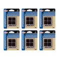 thumbnail image 1 of Shepherd Hardware Square Felt Pads 3/4 in Adhesive Medium Duty Surface Gard 12 Count, Brown, 6 Pack, 1 of 8