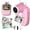 Pink, variant on Homelectr Kids Instant Print Camera, Christmas Birthday Gifts for Girls Boys Age 4-12, Portable Digital Instant Cameras