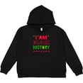 thumbnail image 2 of Inktastic I Am Black History Youth Hoodie Sweatshirt, 2 of 4