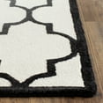 thumbnail image 2 of SAFAVIEH Cambridge Kevin Geometric Wool Area Rug, Ivory/Black, 2' x 3', 2 of 5