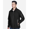 thumbnail image 2 of North End 88138 Men's Three Layer Fleece Bonded Shell Technical Jacket-Black-XL, 2 of 5