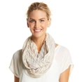 thumbnail image 3 of Collection 18 Chevron Pleat Loop Scarf, 3 of 4