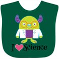 thumbnail image 3 of Inktastic Scientist I Love Science Future Childs Shirt Boys or Girls Baby Bib, 3 of 4