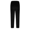 thumbnail image 5 of BLVB Women's Sherpa Fleece Lined Corduroy Pants Winter Thermal Casual Tapered Pants Warm Trouser with Pockets, 5 of 6