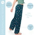 thumbnail image 2 of Hello Mello Signature Soft Pajama Lounge Pants Bottoms, Midnight Mirage Small/Medium (Women's), 2 of 8