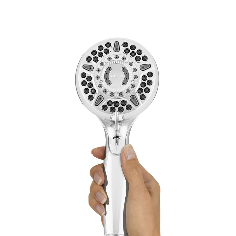 Chrome Fixed Mount Shower Head with PowerPulse Massage (XRO-733E)