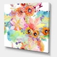 thumbnail image 3 of Designart ' Wildflowers and Vibrant Wild Spring Leaves I ' Traditional Canvas Wall Art Print, 3 of 4