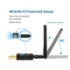thumbnail image 3 of Adaptador Usb Inalámbrico 2.4G/5.8G Adaptador Lan Inalámbrico De Doble Banda Receptor Wi-Fi Portátil Con Antena Externa 2Dbi Noticed EL012032-00, 3 of 6