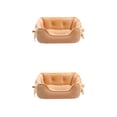 thumbnail image 3 of Cama para perros Billuyoard con fondo Impermeable Borde Elevado Caqui S 2Conjunto, 3 of 6