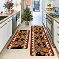 thumbnail image 2 of Christmas Cute Gingerbread Man Rugs Set,Winter Xmas Kitchen Mats for Floor,Kitchen Decor,Holiday Decorations for Home,17x30 inch Door Mat+17x47 inch Runner Rug, 2 of 6
