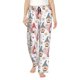 thumbnail image 1 of Balery Gnome With Love Letter Pantalones de pijama para mujer, pijamas ultraligeros, pantalones de estar por casa-Small, 1 of 6
