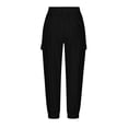 thumbnail image 5 of Women's UPF50+ Sun Protection Sweatpants Quick-drying Pockets Elastic Cuffs Drawstring Casual Gym Jogger Pants for Hiking Running S-2XL, 5 of 7