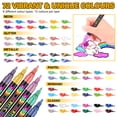 thumbnail image 3 of Art Acrylic Paint Markers, 72 Color, for Rock, Glass, Wood, Canvas, Stone, Great Gift Idea for Kids, Adult, 3 of 10