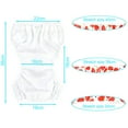 thumbnail image 4 of wegreeco Baby & Toddler Snap One Size Adjustable Reusable Baby Swim Diaper (Fruits, Small, 3 Pack) Small (Pack of 3) Fruits, 4 of 6