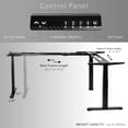 thumbnail image 4 of VIVO White Electric Motor Height Adjustable Corner 3 Leg Standing Desk Frame, 4 of 8