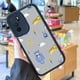 thumbnail image 2 of Exprésate con una funda para teléfono plateada mate con gráficos vibrantes compatible con iPhone 15 Pro Max 14 13 12 Pro 11, 2 of 4