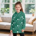 thumbnail image 3 of Psesaysky Girls Casual Long Sleeve Hoodies Golf Clubs Print Oversized Fleece Pocket Sweatshirt Oversized Tops Trendy Outfits for 5-6 Years, 3 of 7