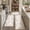 Abstract/Beige Grey-20"x32"+20"x48"+20"x59", variant on Runner Rugs Retro/Brown 20"x32"+20"x48"+20"x59" 3-Piece Set for Kitchen, Bathroom, Hallway, Entryway