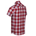 thumbnail image 2 of Regatta - Camisa Abotonada Ramiro Cuadro para Hombre (Rojo Real), 2 of 4