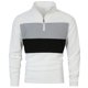 thumbnail image 1 of pstuiky Camisas suaves de manga larga para hombre, Camisa informal para hombre con media cremallera, color block, cuello alto y mangas largas Tops de hombre xxxl, 1 of 9